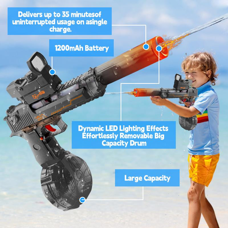 Pistola de agua eléctrica