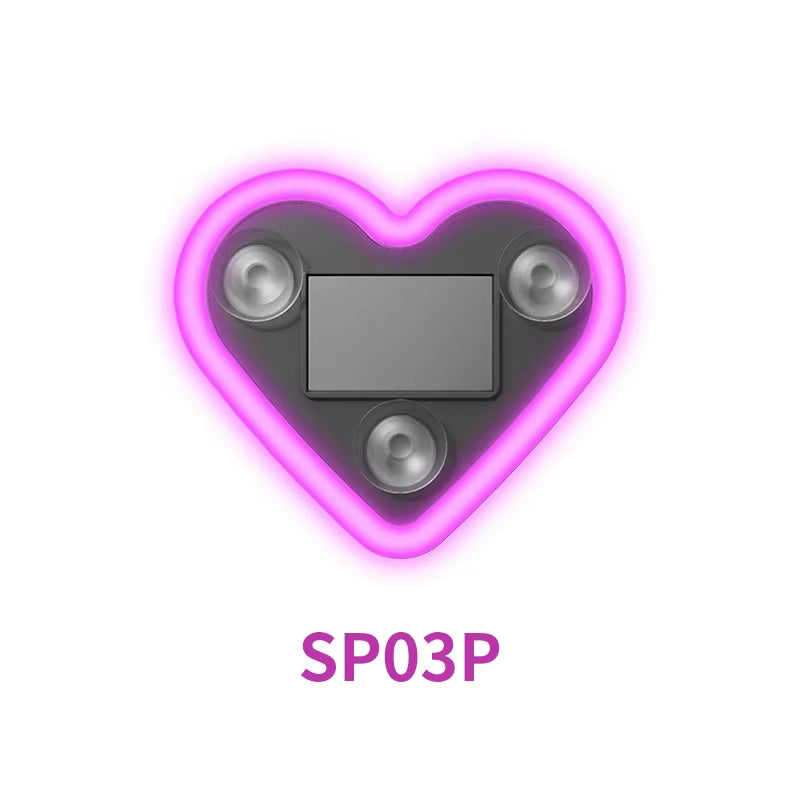 Window Neon Lights Heart