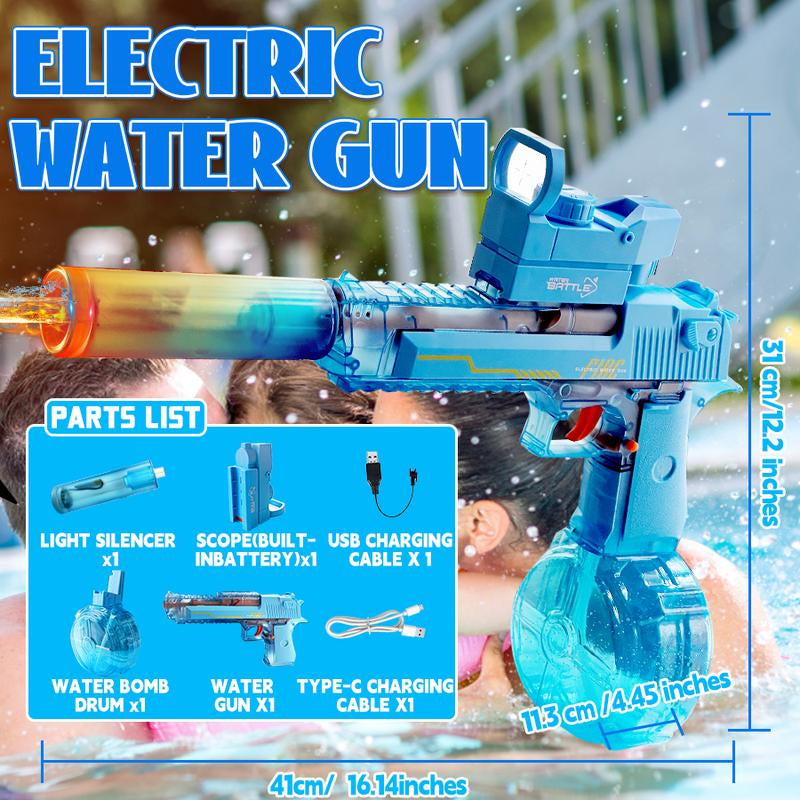 Pistola de agua eléctrica