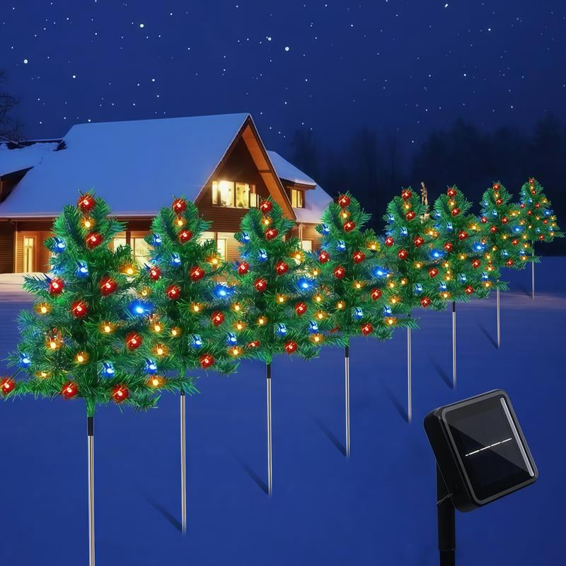 1 Tow 4 Solar Tree Lights